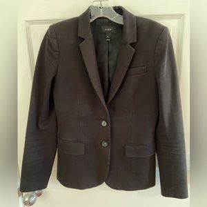 J. Crew black cotton blazer in size 2T.